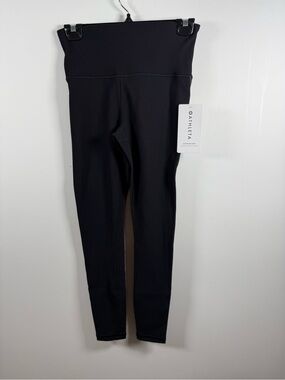 ATHLETA | BNWT Black Elation Rib Tight Leggings Size S